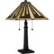 Quoizel Hathaway 2-Light Matte Black Table Lamp TF5621MBK - alternate 4